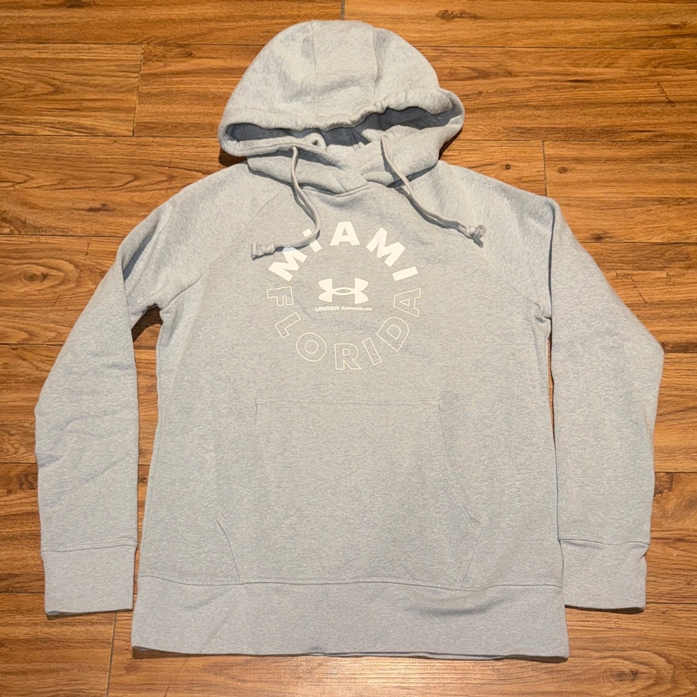 Under Armour Light Gray Miami Hoodie
